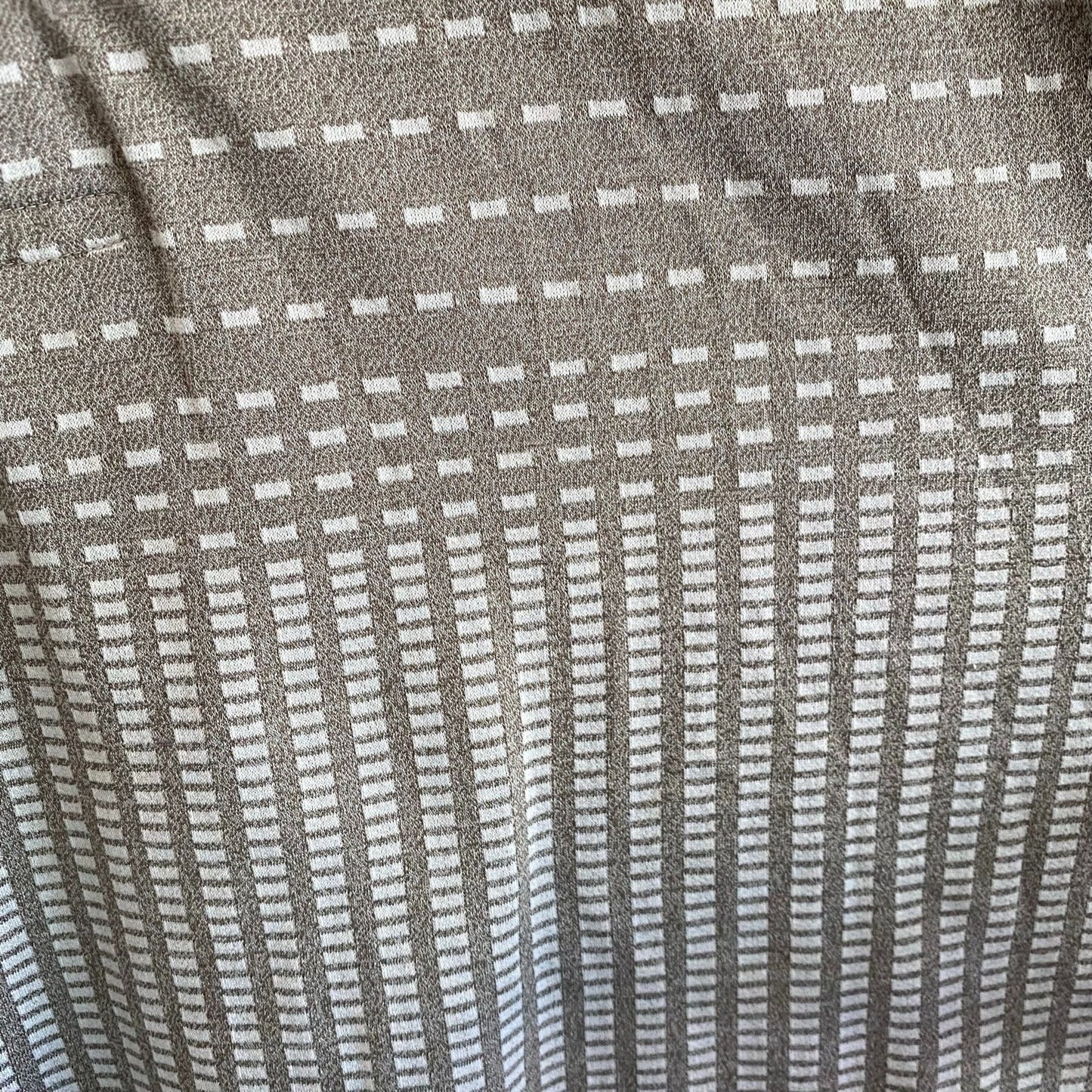 Vintage Geometric Polo Shirt