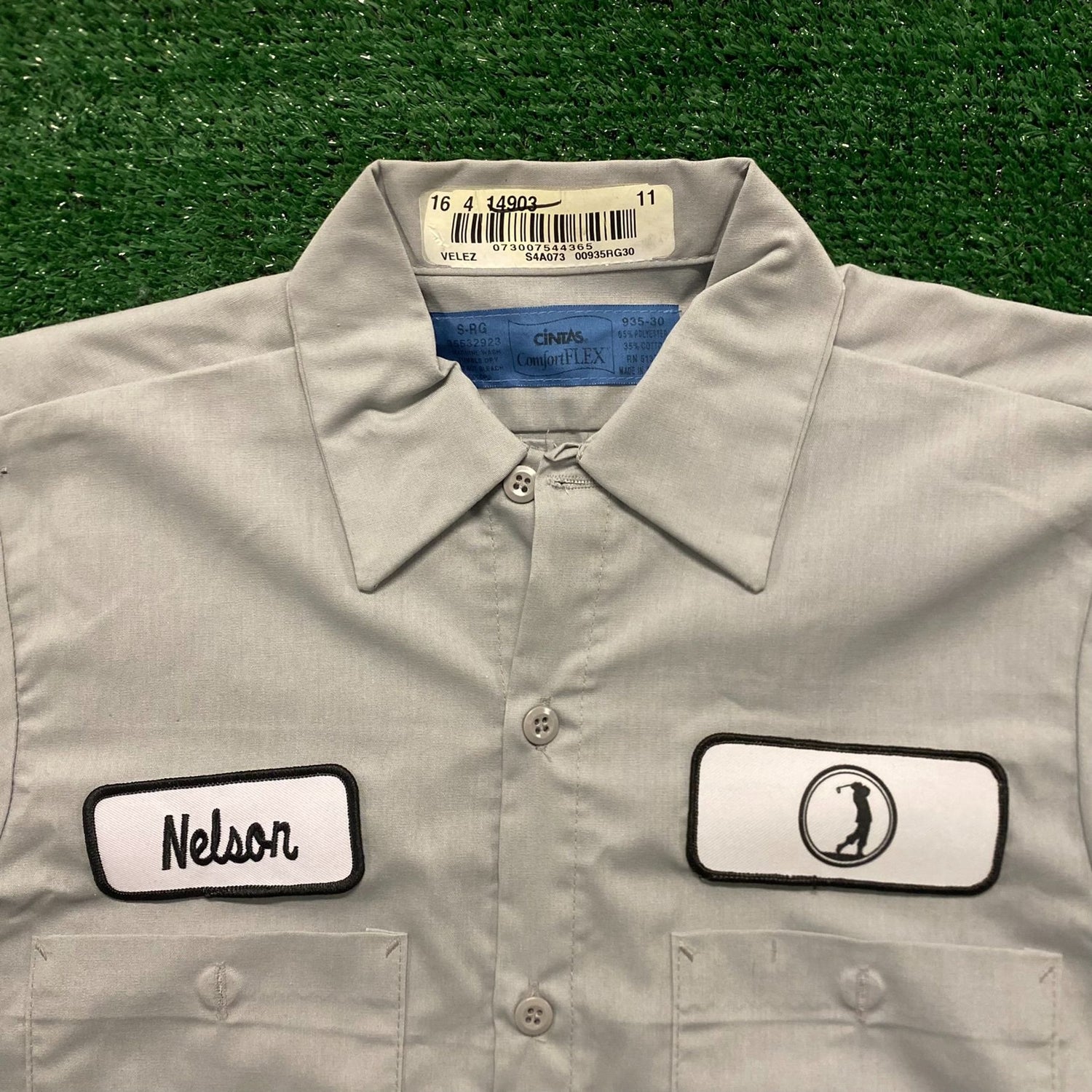 Golf Patch Vintage 90s Work Shirt – Agent Thrift