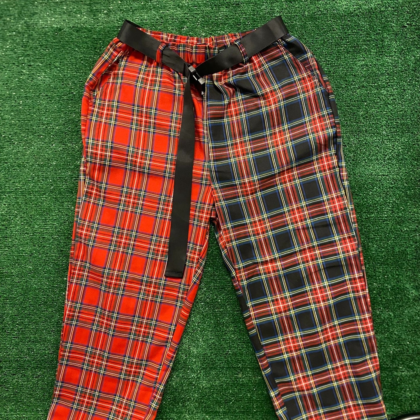 Tartan Plaid Vintage Punk Joggers Pants