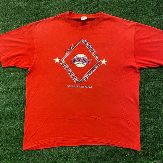 Vintage 80s Little League Baseball Single Stitch T-Shirt