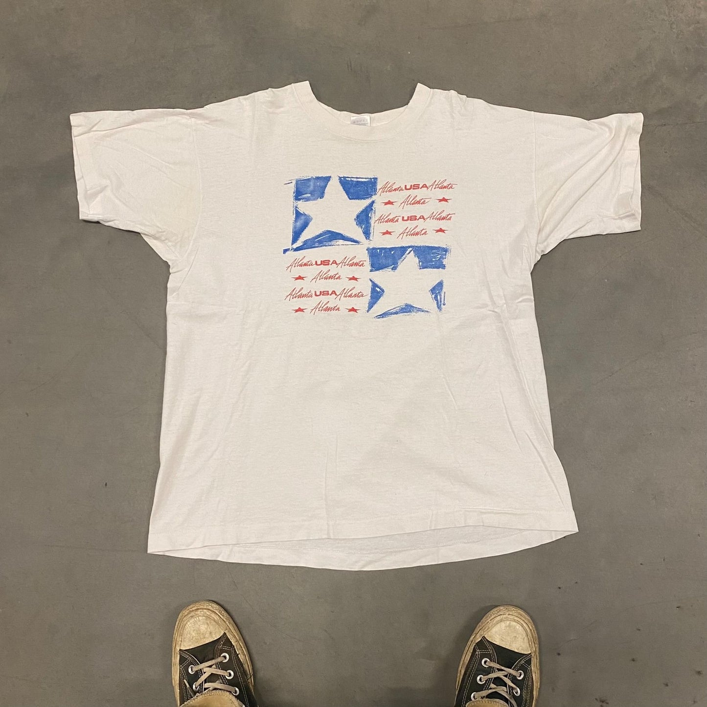 Atlanta USA Vintage Boxy 90s T-Shirt
