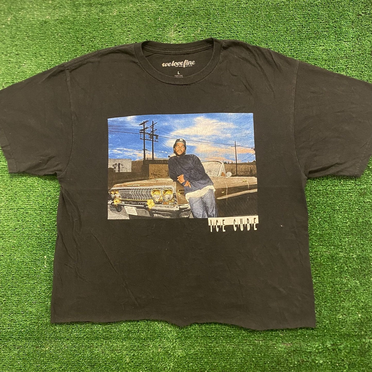 Ice Cube Vintage Crop Top Rap T-Shirt