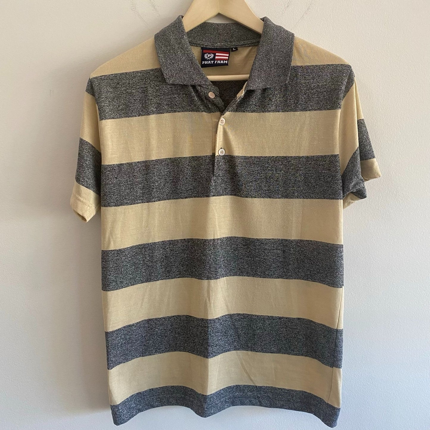 Phat Farm Striped Polo Shirt
