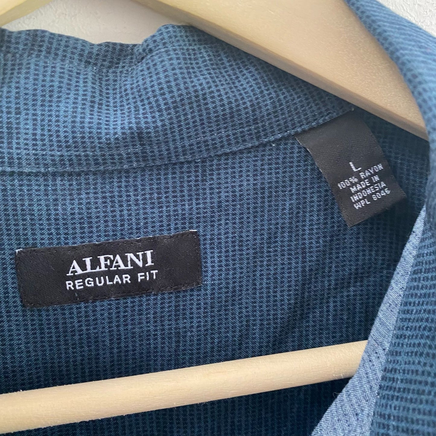 Vintage Alfani Rayon S/S Shirt