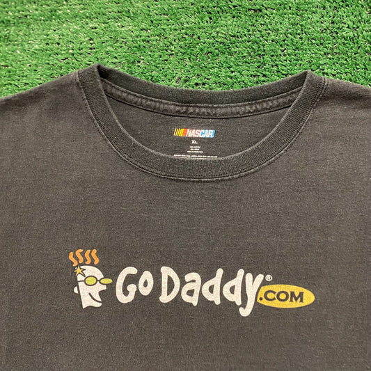 Go Daddy Racing Vintage NASCAR T-Shirt