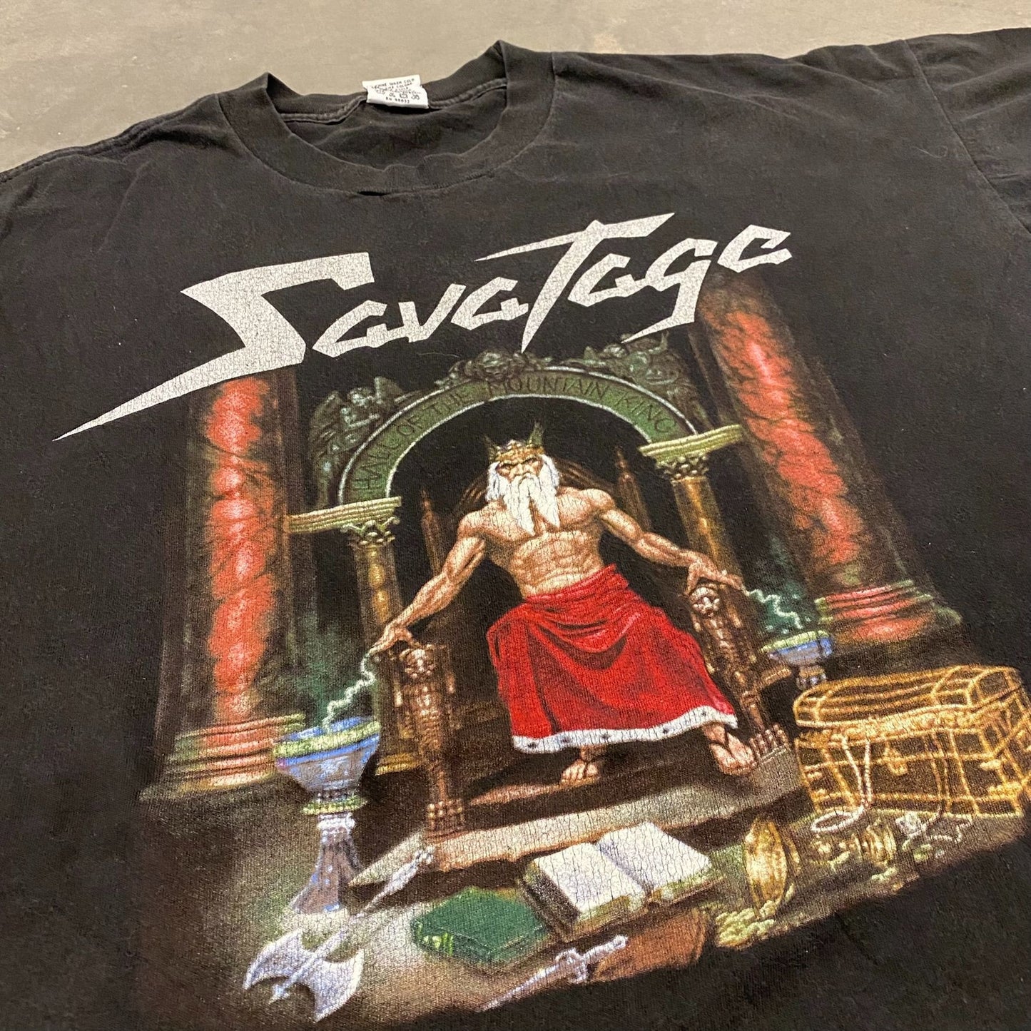 Savatage Mountain King Vintage T-Shirt