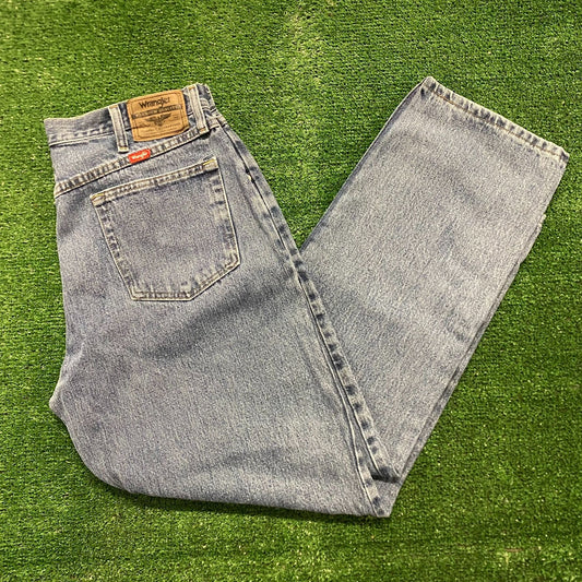 Wrangler Relaxed Vintage Denim Jeans Pants