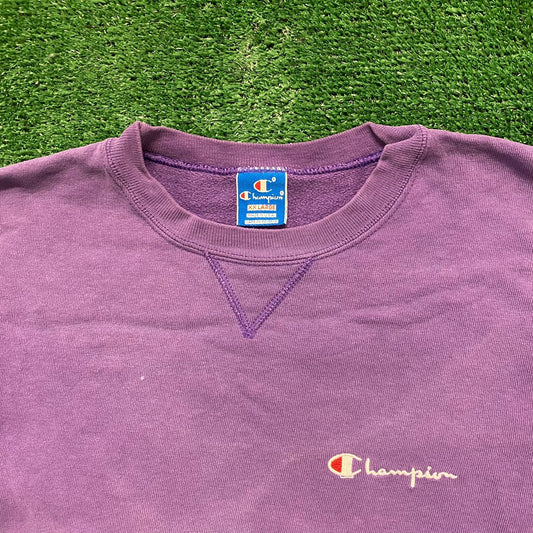 Champion Basic Essential Vintage 90s Crewneck Sweatshirt