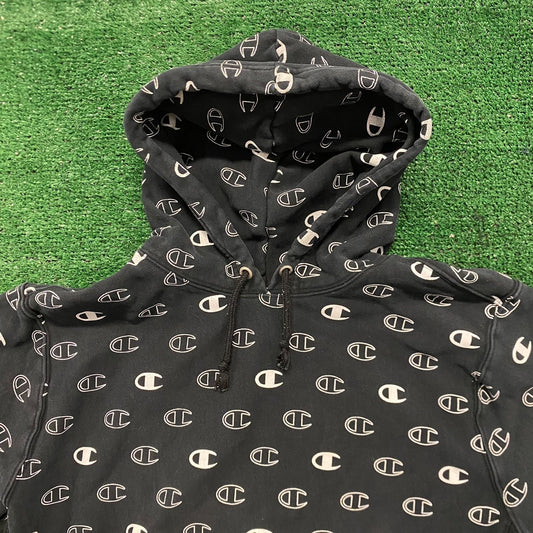 Champion All Over Reverse Weave Hoodie