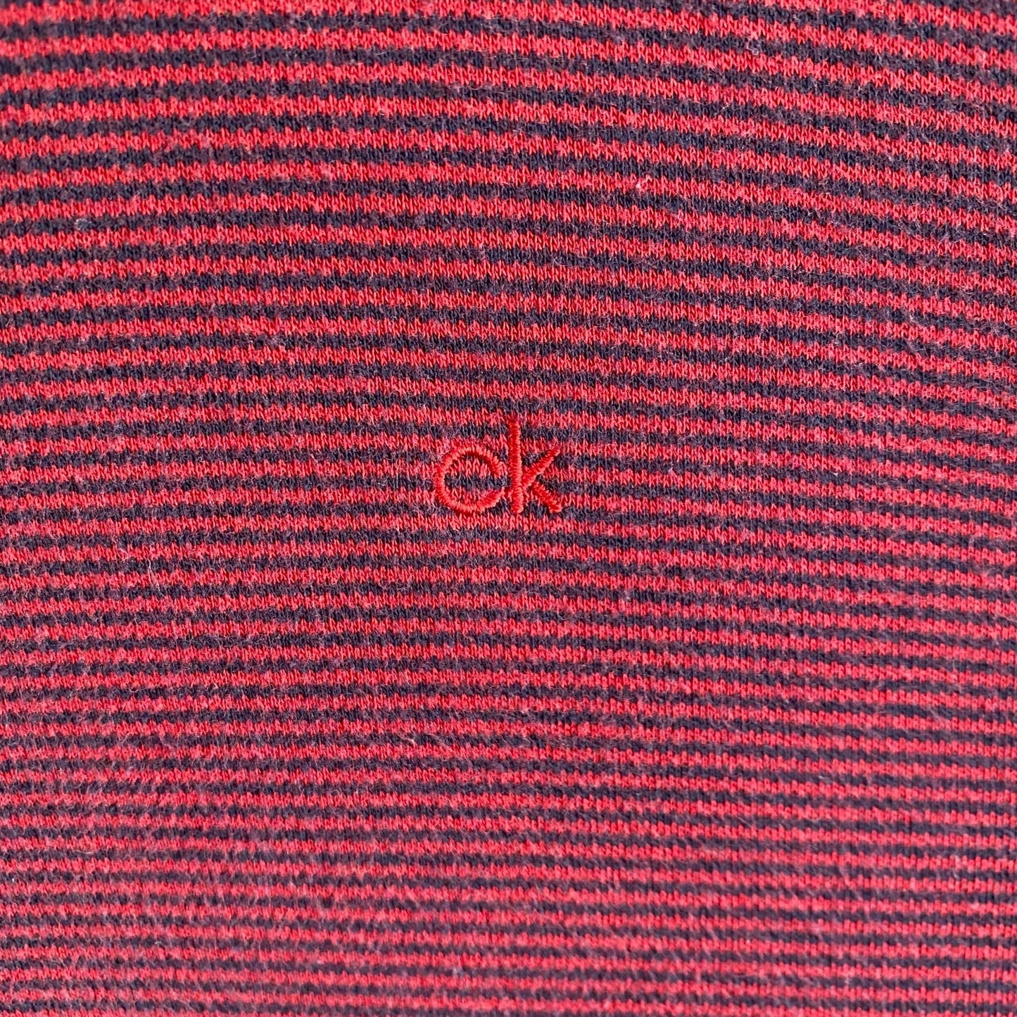 Calvin Klein Striped Polo Shirt