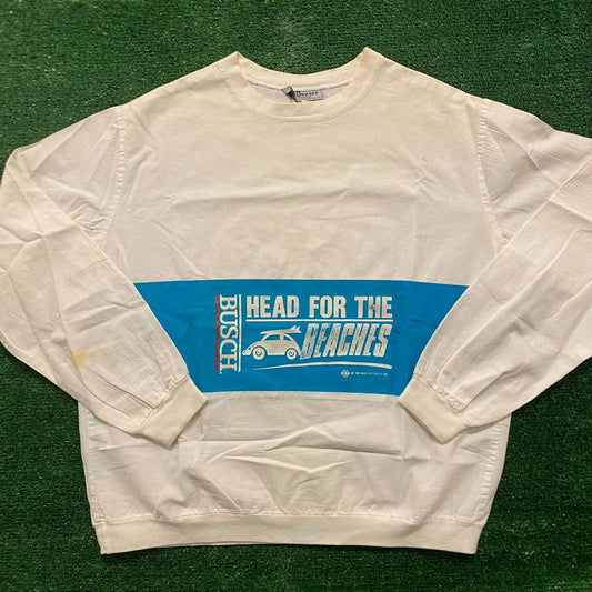 Busch Beer Vintage 80s Crewneck Sweatshirt