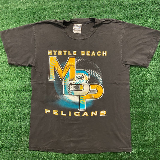 Myrtle Beach Pelicans Vintage Minor League Sports T-Shirt