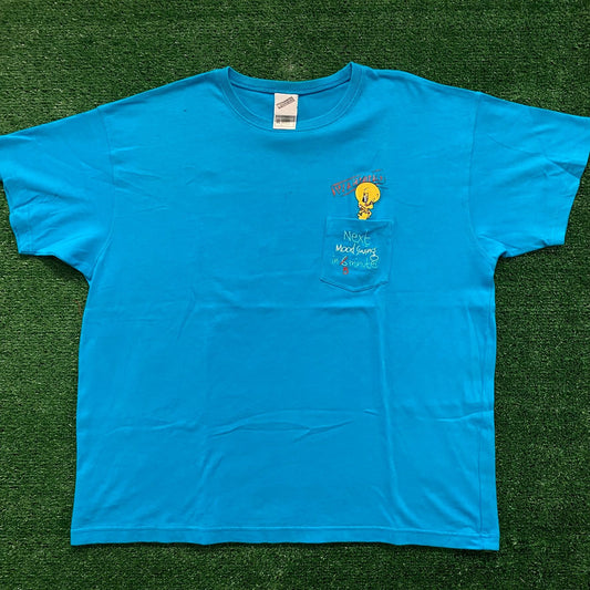 Tweety Mood Swings Vintage Cartoon T-Shirt