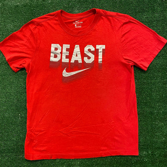 Nike Beast Swoosh Vintage Workout T-Shirt