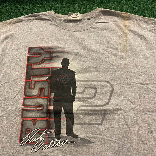 Rusty Wallace Vintage 90s NASCAR T-Shirt