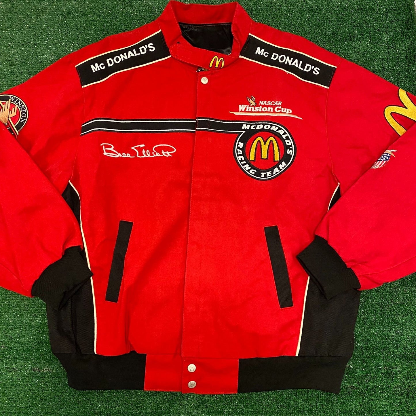 McDonald's Racing Vintage 90s NASCAR Jacket – Agent Thrift