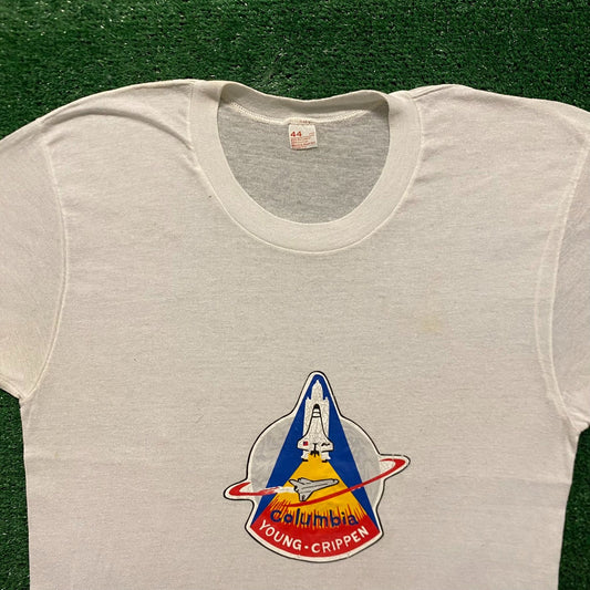 Columbia Space Shuttle Vintage 80s NASA T-Shirt