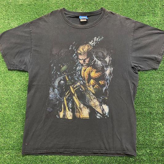 Aquaman Vintage Y2K Superhero Movie T-Shirt