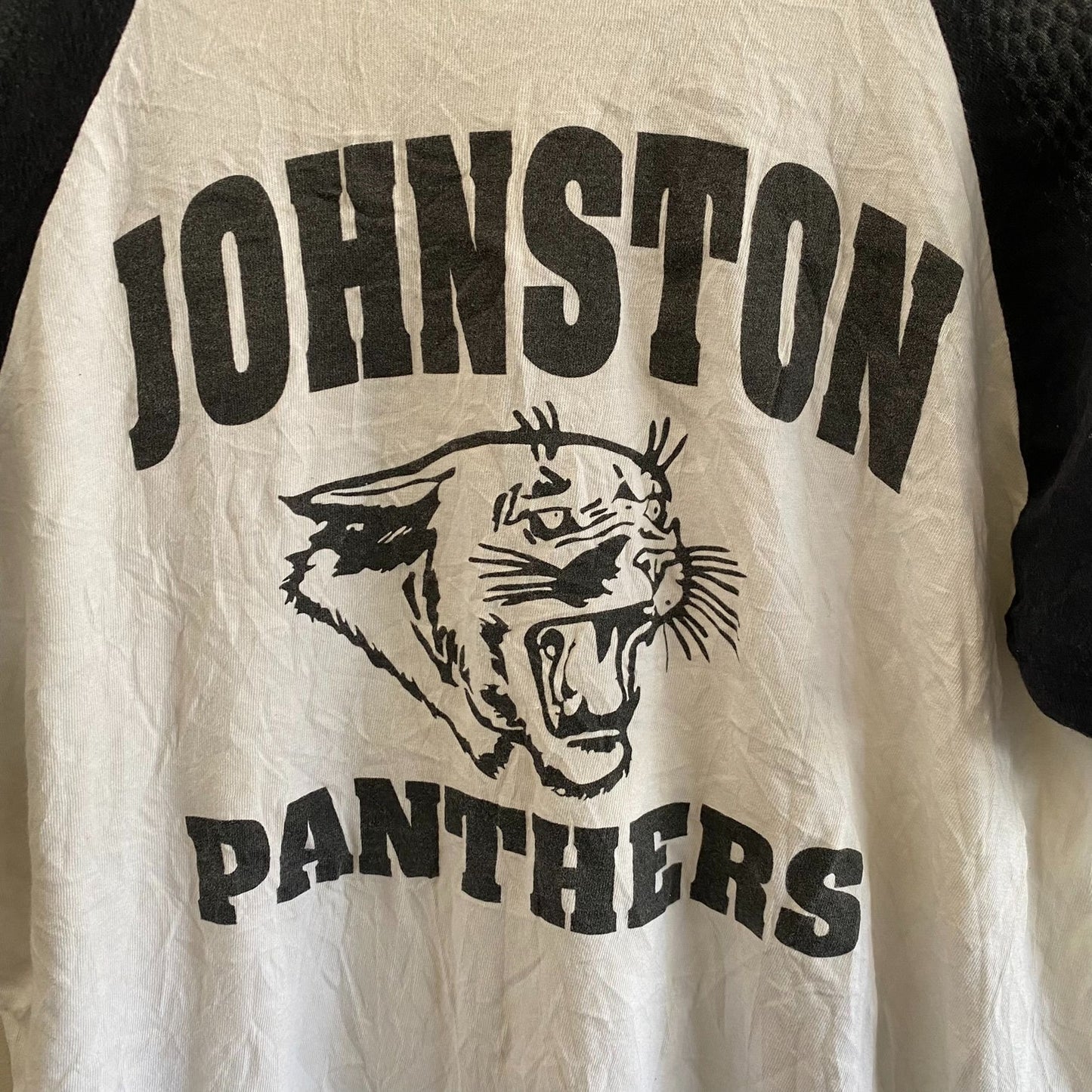 Vintage Johnston Panthers Football Ringer Tee