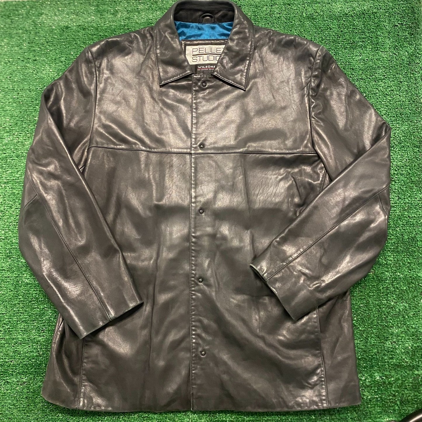 Wilsons Leather Vintage 90s Coat Jacket