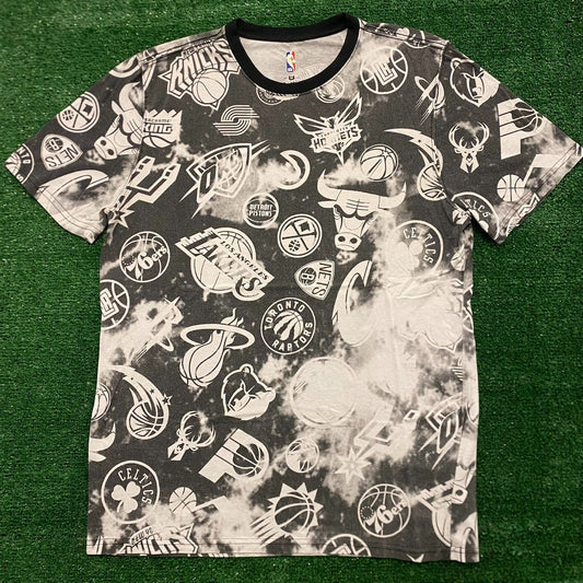 NBA All Over Print Basketball T-Shirt