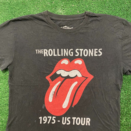 Rolling Stones Lips Vintage Rock Band T-Shirt