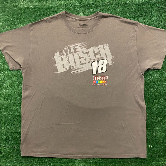 Kyle Busch M&M's Vintage NASCAR Racing T-Shirt