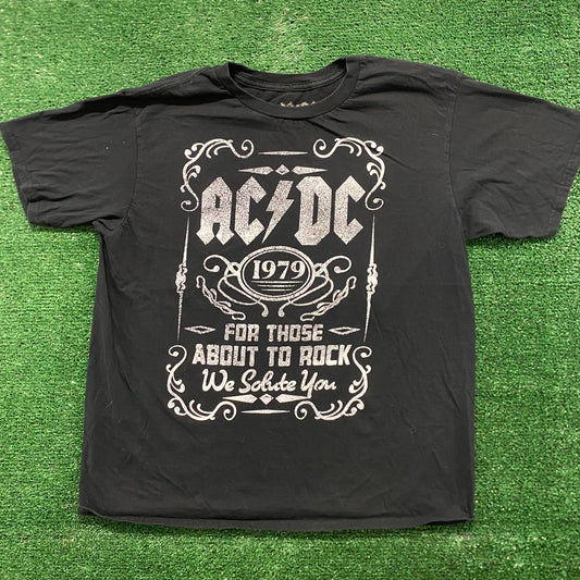 AC/DC Essential Vintage Rock Band T-Shirt