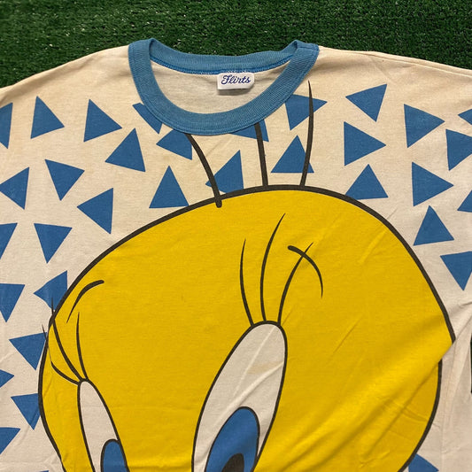 Tweety Vintage 90s Looney Tunes Cartoon T-Shirt