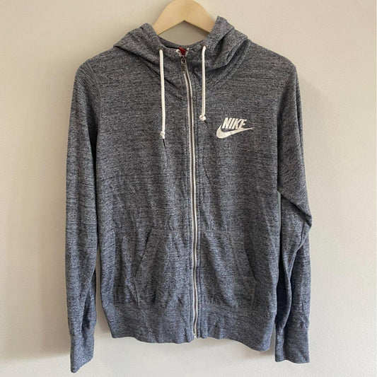 Nike Gray Full-Zip Hoodie