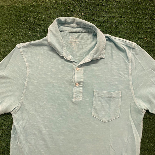 J.Crew Pastel Mint Green Polo Shirt