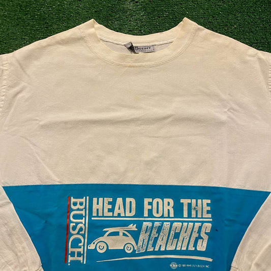 Busch Beer Vintage 80s Crewneck Sweatshirt