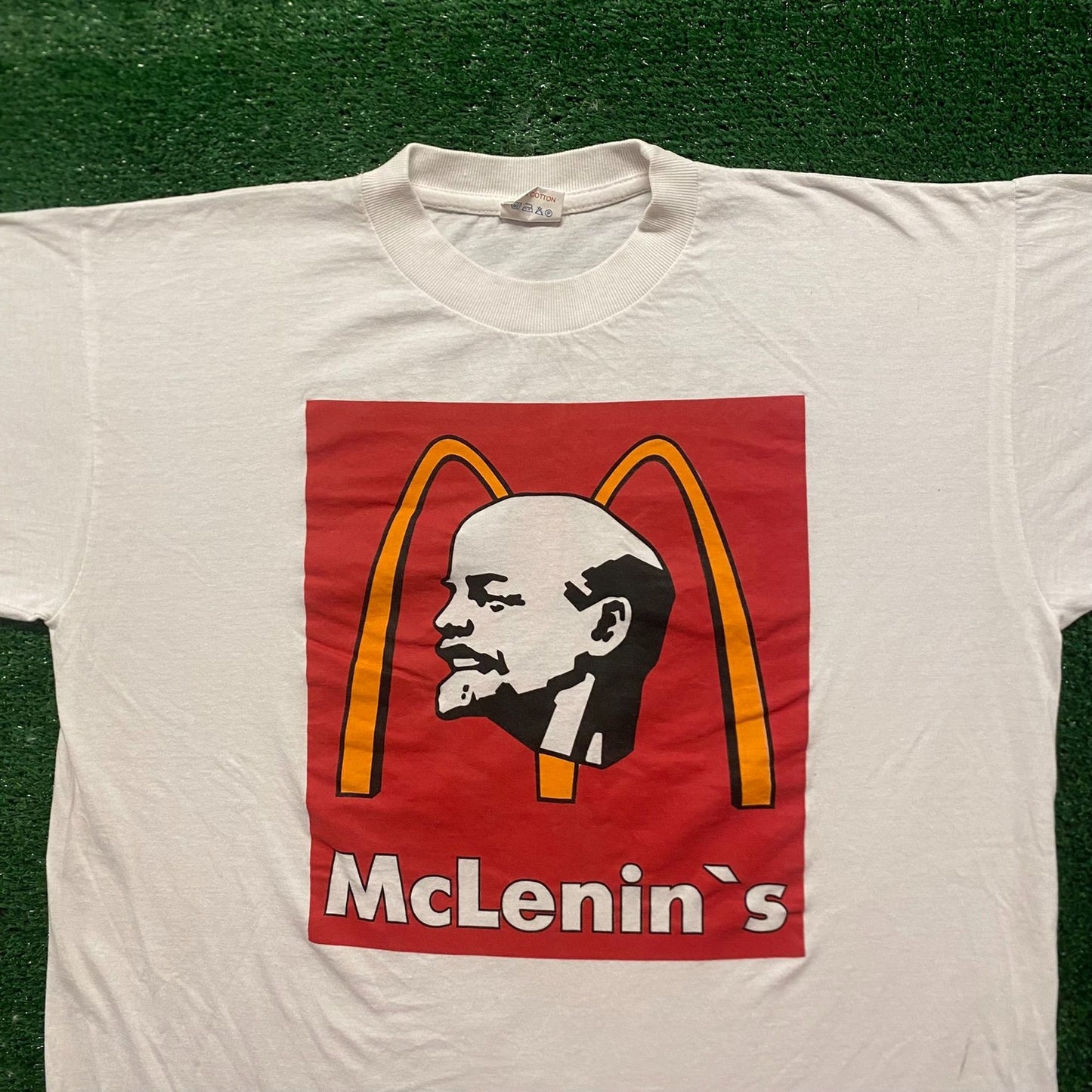Lenin Communist Russia Vintage 90s Punk Parody T-Shirt