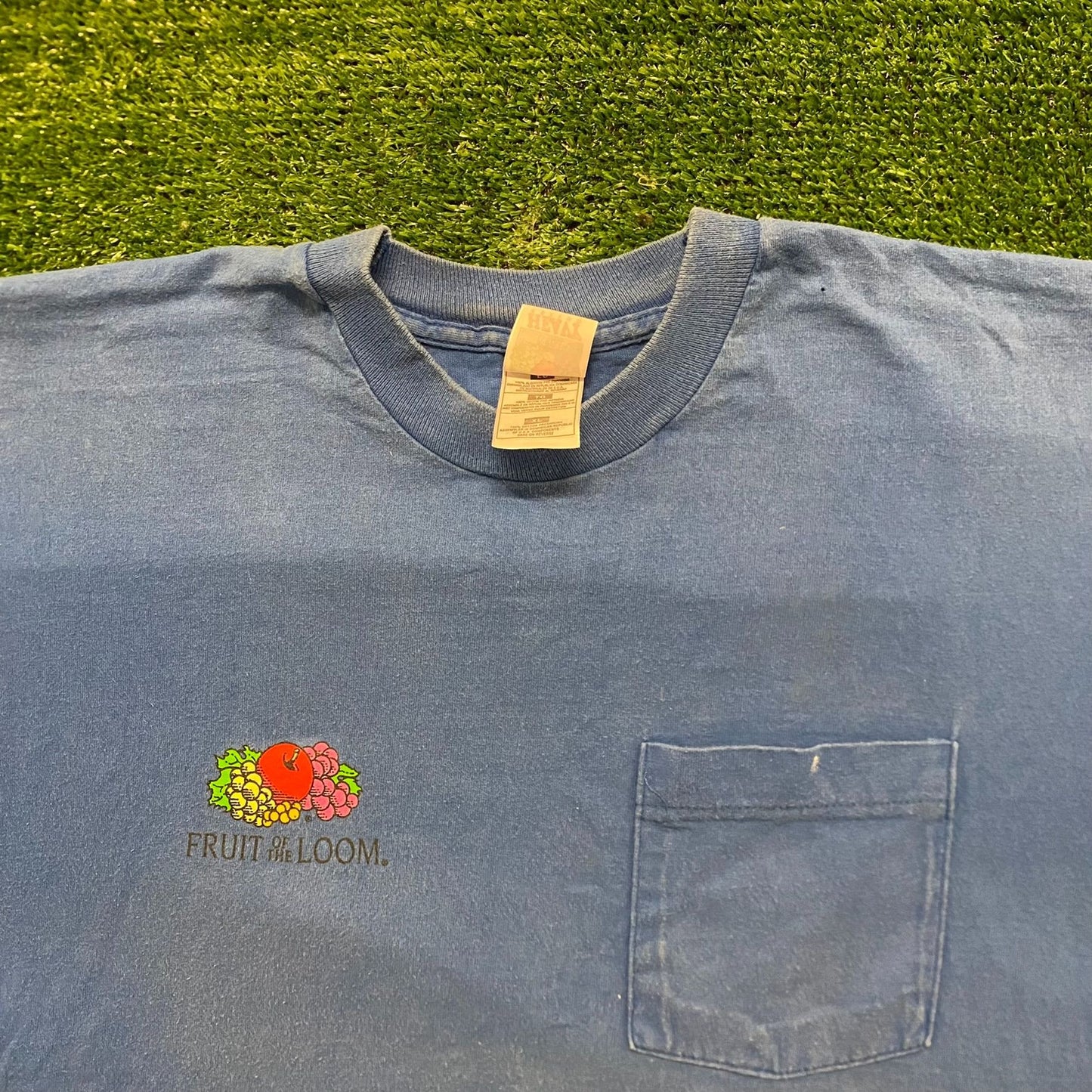 Fruit of the Loom Logo Vintage Fashion Industry T-Shirt
