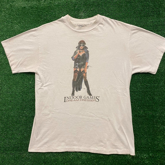 Model Soldier Vintage 90s Punk Bondage T-Shirt