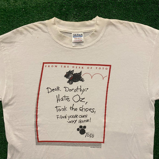 Wizard of Oz Toto Vintage 90s Movie T-Shirt