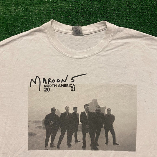 Maroon 5 Vintage Rock Band T-Shirt