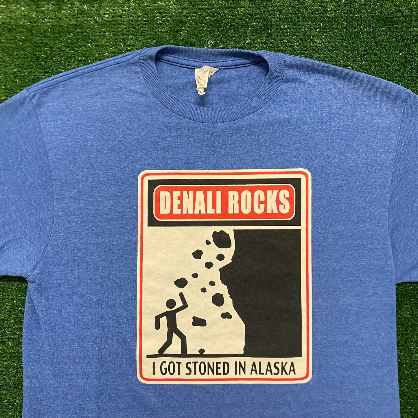 Stoned Alaska Vintage 420 Humor T-Shirt