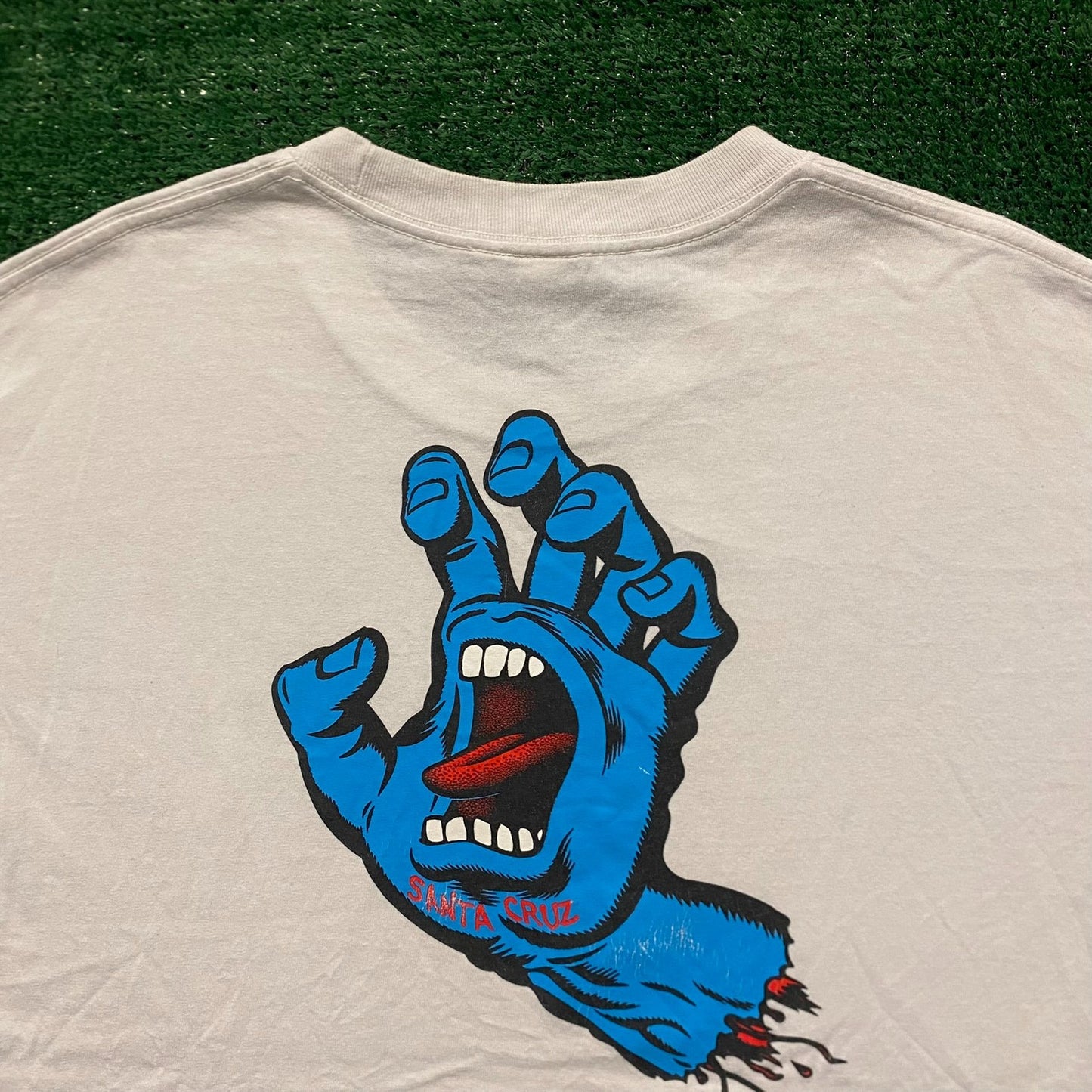 Santa Cruz Screaming Hand Vintage Skater T-Shirt