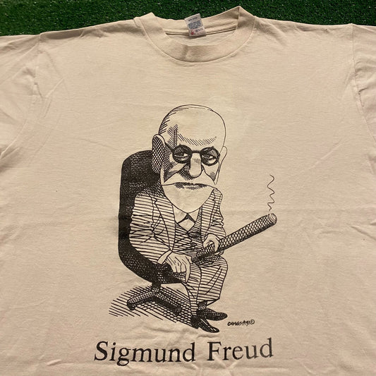 Sigmund Freud Psychology Vintage 90s T-Shirt