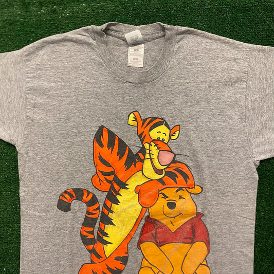 Tigger Pooh Vintage 90s Cartoon Movie T-Shirt