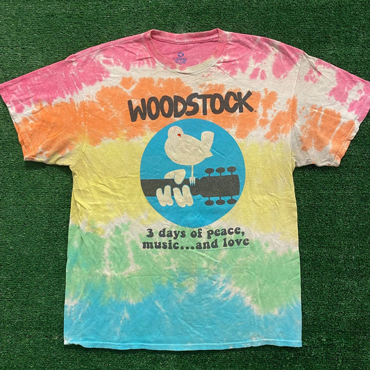 Woodstock Festival Vintage Hippie Band T-Shirt