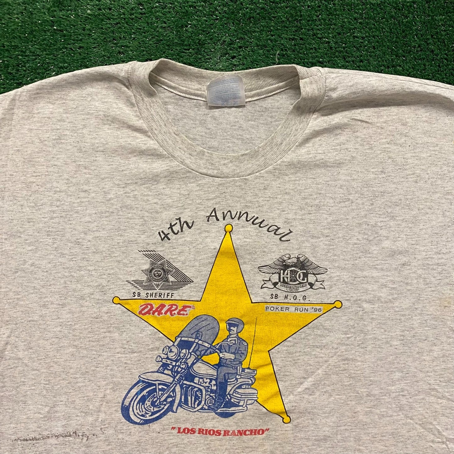 DARE Harley Vintage 90s Biker T-Shirt