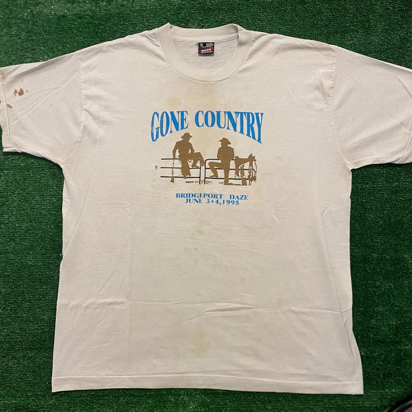 Gone Country Vintage 90s Western T-Shirt