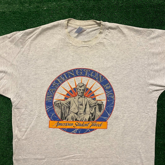 Washington DC Lincoln Memorial Vintage 90s T-Shirt