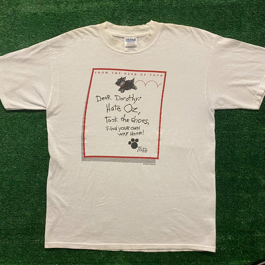 Wizard of Oz Toto Vintage 90s Movie T-Shirt