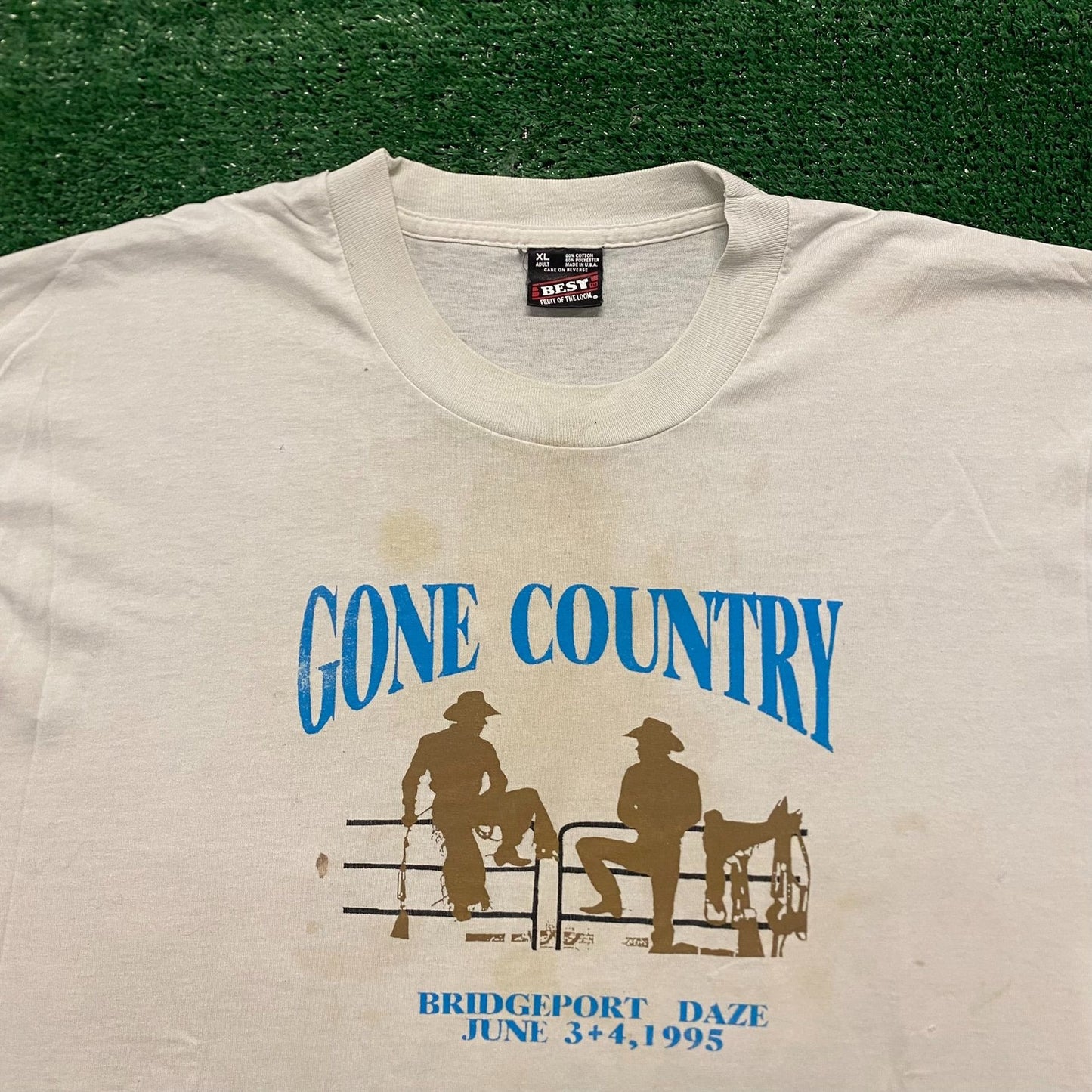Gone Country Vintage 90s Western T-Shirt