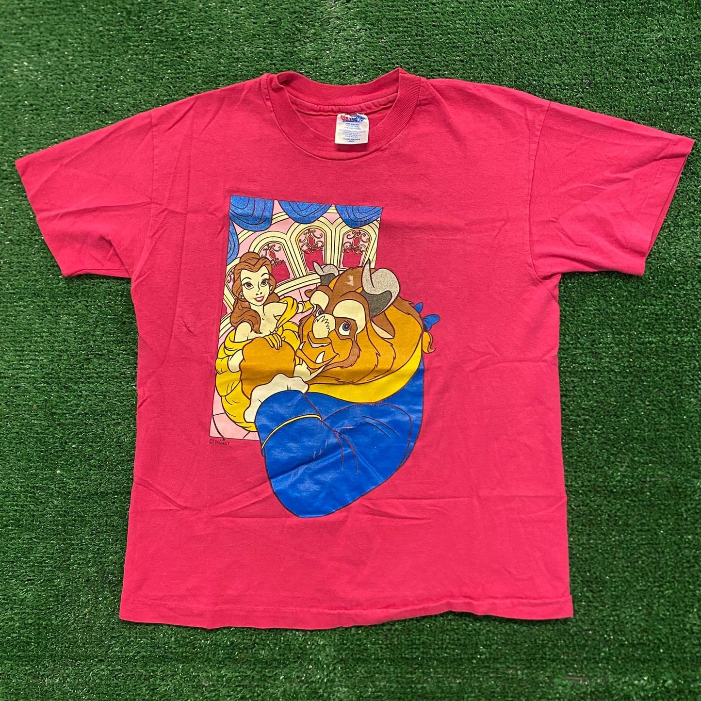 Beauty and the Beast Vintage 90s Movie T-Shirt