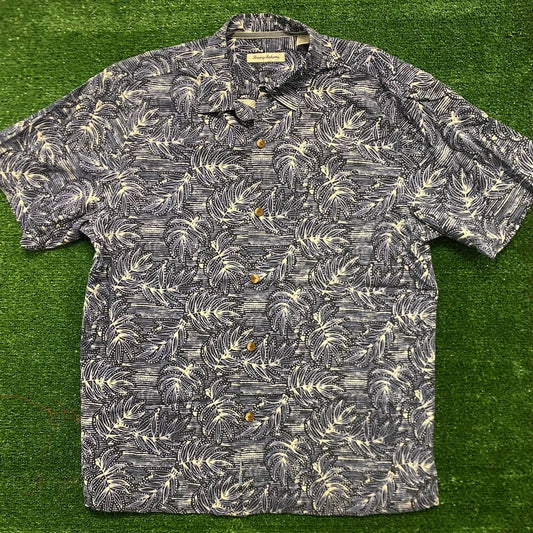 Tommy Bahama Floral Vintage Button Up Camp Shirt