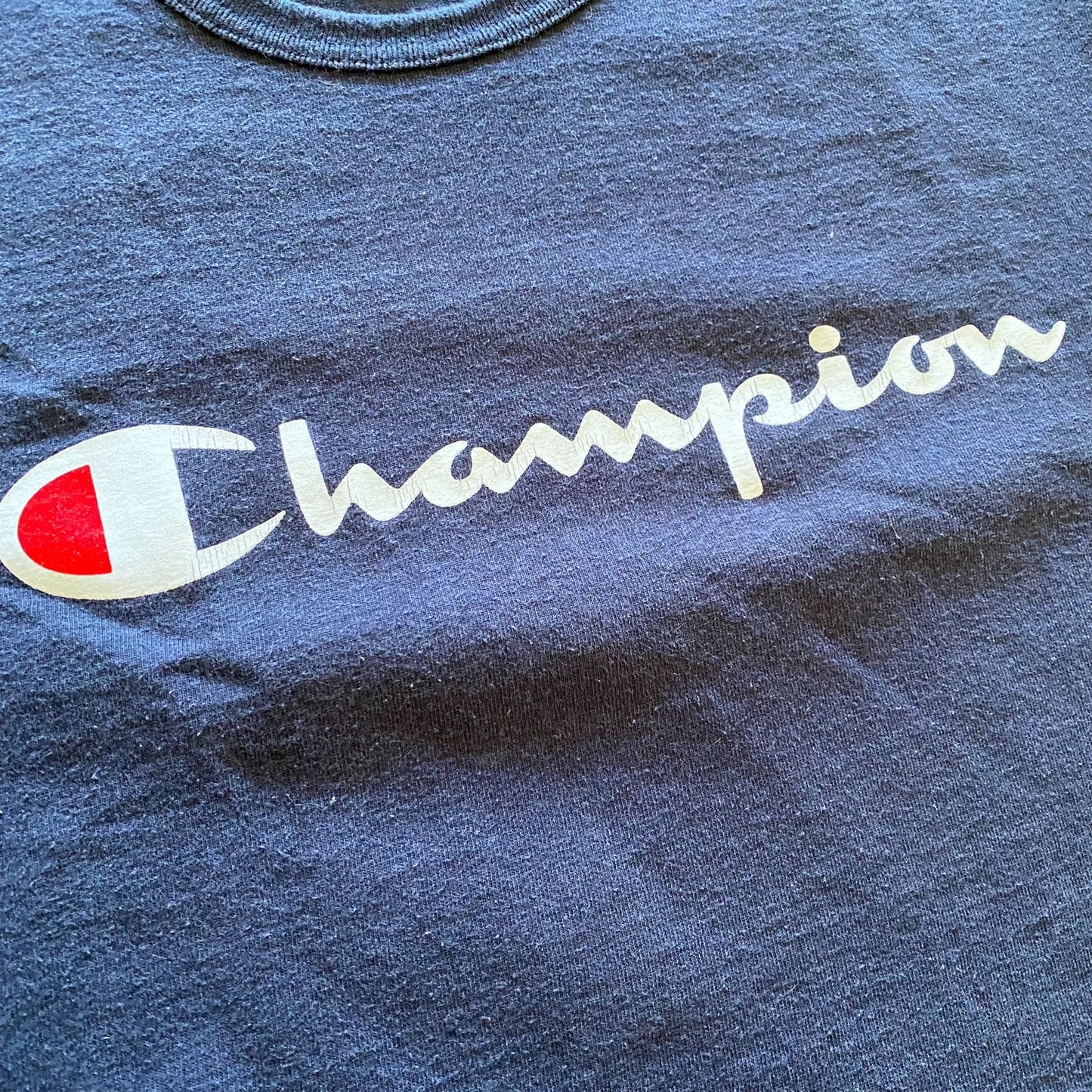 Champion Black Crewneck T-Shirt